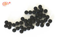 Petite couleur 15mm noire solide douce de la boule 5mm 9mm 10mm en caoutchouc de silicone